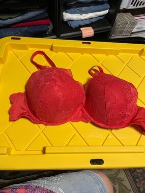 50b torrid curve Red Lace Underwire Bra - Women Intimates